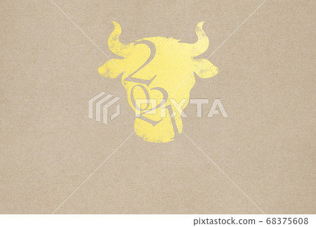 Simple new year card for 2021 Simple new year card for 2021 68375608