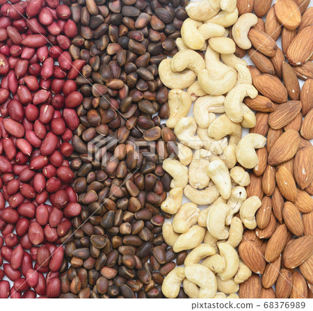 mixed nuts background mixed nuts background 68376989