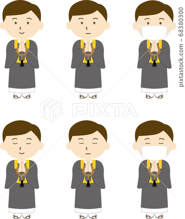 Monk gassho hair Monk gassho hair 68380300