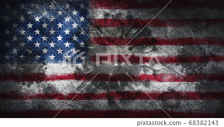 Coronavirus outbreak pandemic all over United States of America 3D illsutration Coronavirus outbreak pandemic all over United States of America 3D illsutration 68382143