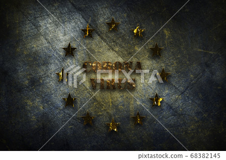 Coronavirus, COVID-19 outbreak pandemic all over European Union. Infected EU Coronavirus, COVID-19 outbreak pandemic all over European Union. Infected EU 68382145