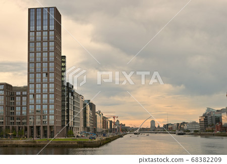 Dublin, Ireland - July 30, 2020 Samuel Beckett 68382209