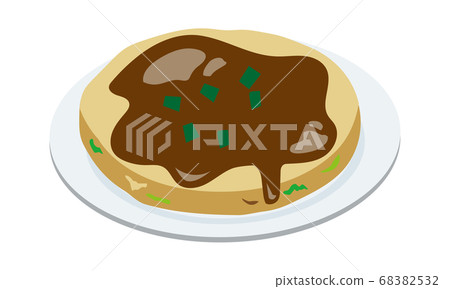 板上的大阪燒 68382532