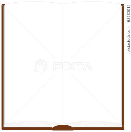 Book Spread Frame Illustration *This is the size of 2 pages of A4 tri-fold size Vector Book Spread Frame Illustration *This is the size of 2 pages of A4 tri-fold size Vector 68383013