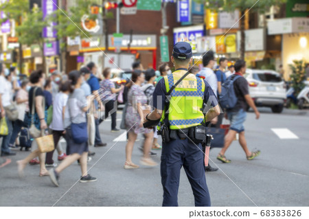 巡邏，警戒，警察，パトロール、警戒、警察、Patrol, alert, police, 68383826