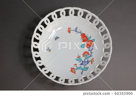 鍋島器皿透雕板今泉今泉今衛 68383906