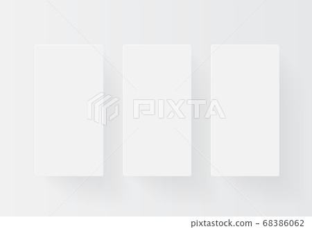 White abstract background with slight shadows, White abstract background with slight shadows, 68386062