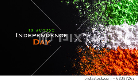 Indian Independence Day celebration background 68387262