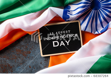 Indian Independence Day celebration background 68387264