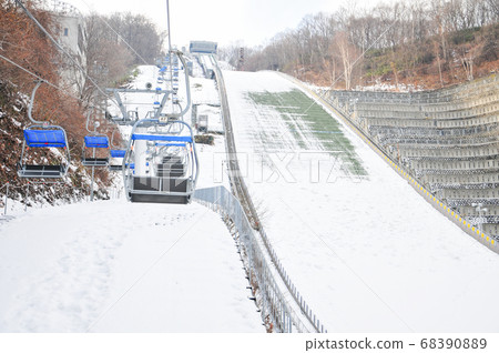 Okurayama jump table Okurayama jump table 68390889