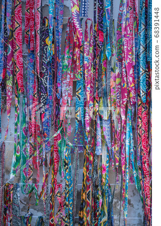 Pattern of Rag fabric background 68391448