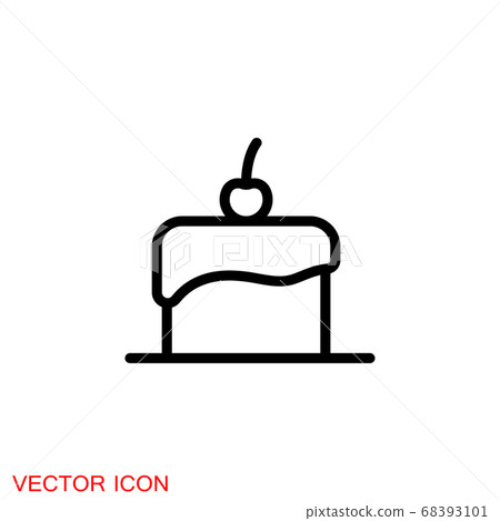 Confectionery icon, premium vector illustration of Confectionery icon, premium vector illustration of 68393101