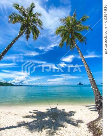 Laem Had paradise Beach in Koh Yao Yai, island in the andaman sea between Phuket and Krabi Thailand Laem Had paradise Beach in Koh Yao Yai, island in the andaman sea between Phuket and Krabi Thailand 68394936
