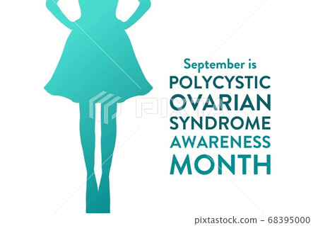 Polycystic Ovarian Syndrome Awareness Month. Template for background, banner, card, poster with text Polycystic Ovarian Syndrome Awareness Month. Template for background, banner, card, poster with text 68395000