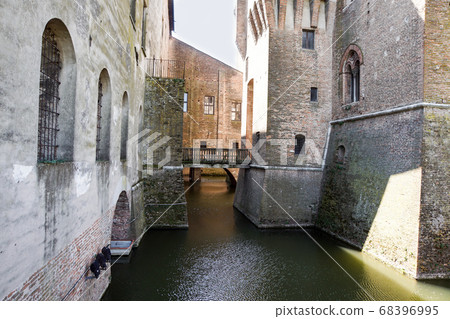 Moat bridges of the Medieval Castle of Ferrara Moat bridges of the Medieval Castle of Ferrara 68396995