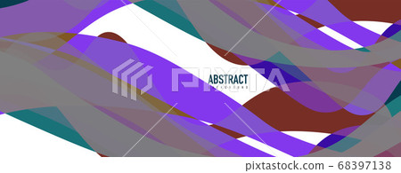 Fluid wave colorful abstract background. Dynamic colorful vibrant vector design Fluid wave colorful abstract background. Dynamic colorful vibrant vector design 68397138