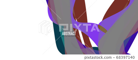 Fluid wave colorful abstract background. Dynamic colorful vibrant vector design Fluid wave colorful abstract background. Dynamic colorful vibrant vector design 68397140
