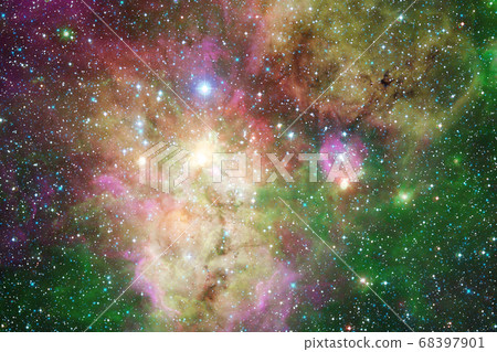 Cosmic landscape. Nebula. Elements of this image furnished by NASA Cosmic landscape. Nebula. Elements of this image furnished by NASA 68397901