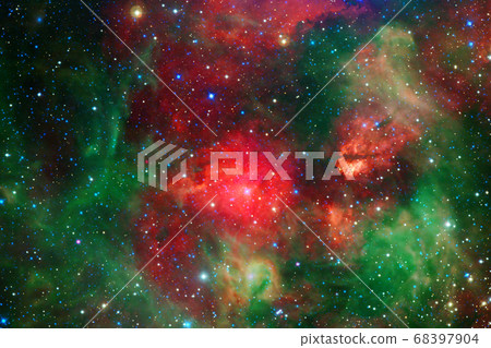 Outer space. Elements of this image furnished by NASA 68397904