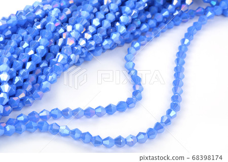 Beautiful Light Blue Glass Sparkle Crystal 68398174