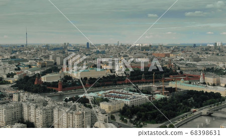 Aerial shot of the Moscow Kremlin, Russia Aerial shot of the Moscow Kremlin, Russia 68398631