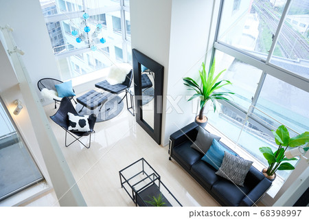 從頂部看到的客廳 68398997