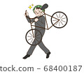 小偷拿著自行車 68400187