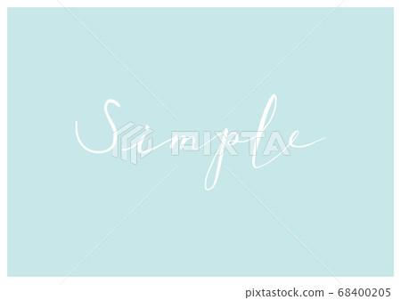 英語草書書法 簡單 插圖素材 圖庫