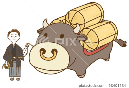 牛和ha男孩背著一個飯袋 牛和ha男孩背著一個飯袋 68401384