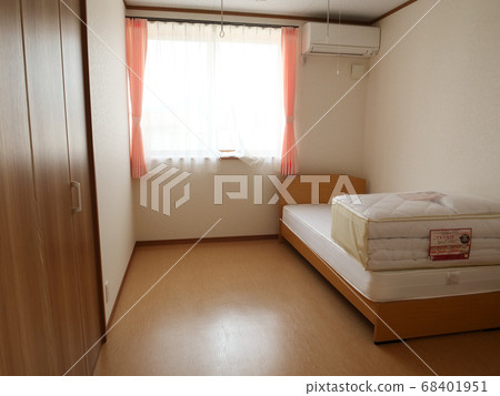 Interior photo of facility building Private room for welfare facility interior Interior photo of facility building Private room for welfare facility interior 68401951