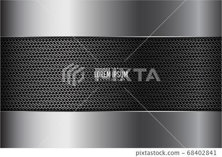 Gray metallic background Gray metallic background 68402841