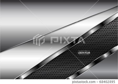 Gray metallic background Gray metallic background 68402895