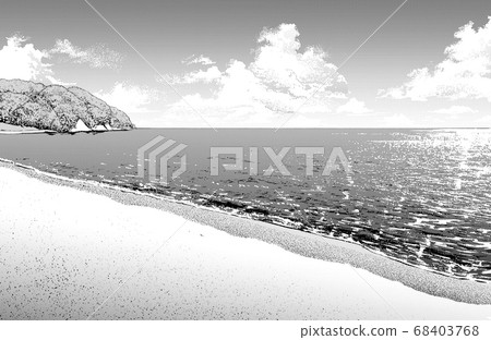 卡通風格筆繪圖圖 68403768