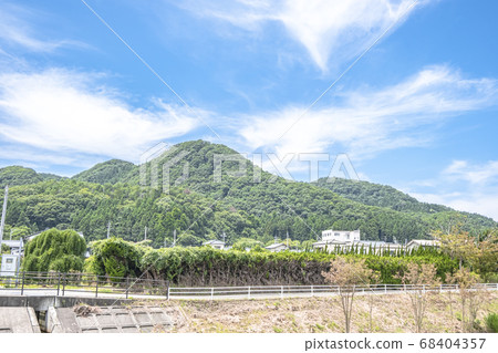 Iwamuro Onsen View of the hot spring town from the upstream of Yagawa 68404357
