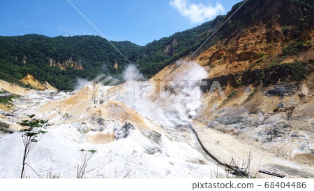 Jigokudani of Noboribetsu Onsen has the best view in Japan 68404486