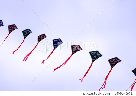 Kites and large kites that support Upopoi 68404541