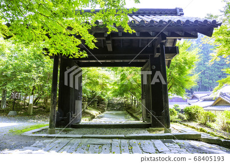 Kuromon, the site of Akizuki Castle in summer 68405193