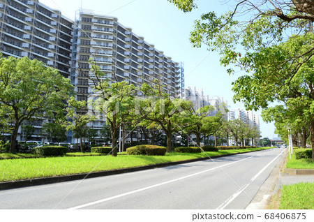 從瀨戶川濱站到美濱區役所的主要街道 68406875