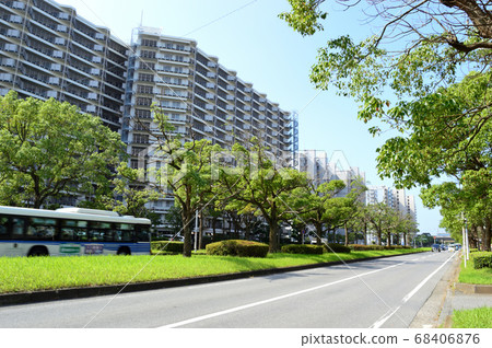 從瀨戶川濱站到美濱區役所的主要街道 68406876