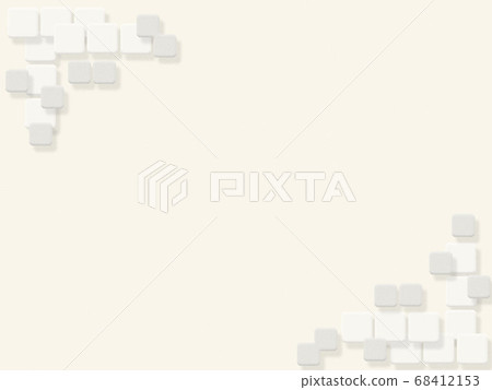 Square background material that can be used for light-colored signs and eye-catching images Square background material that can be used for light-colored signs and eye-catching images 68412153
