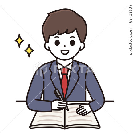 男學生學習圖 68412635