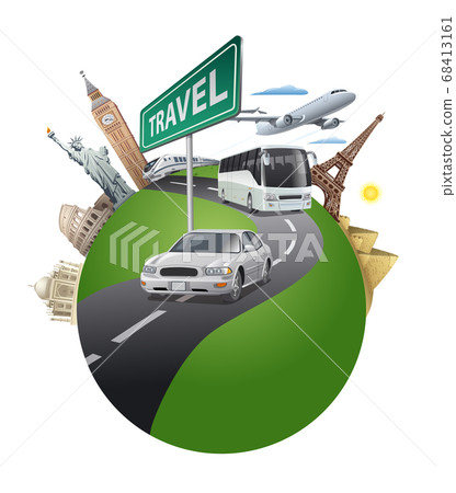 travel around the world 68413161