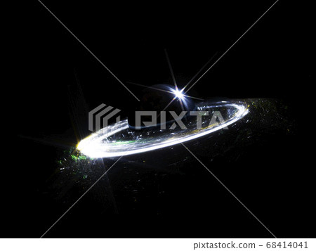 Outer space made of light material 68414041