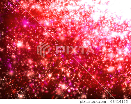 Glittering light in a fantastic and abstract red space Glittering light in a fantastic and abstract red space 68414135