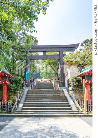 [Kanagawa] Eshima Shrine Torii at Hetsugu Shrine 68417462