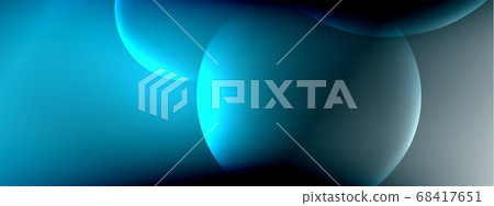 Vector abstract background liquid bubble circles on fluid gradient with shadows and light effects. Shiny design templates for text Vector abstract background liquid bubble circles on fluid gradient with shadows and light effects. Shiny design templates for text 68417651