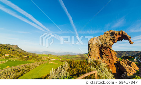 Famous Elephant rock in Sardinia 68417847