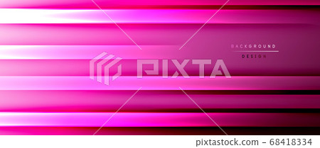 Bright gradient neon lines abstract background 68418334