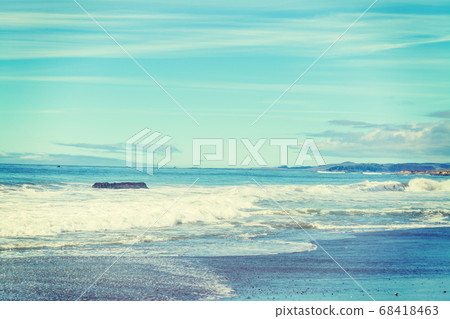 rocks and sand in California 68418463