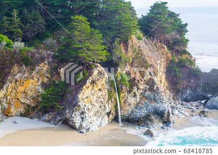 McWay Falls in Big Sur state park McWay Falls in Big Sur state park 68418785
